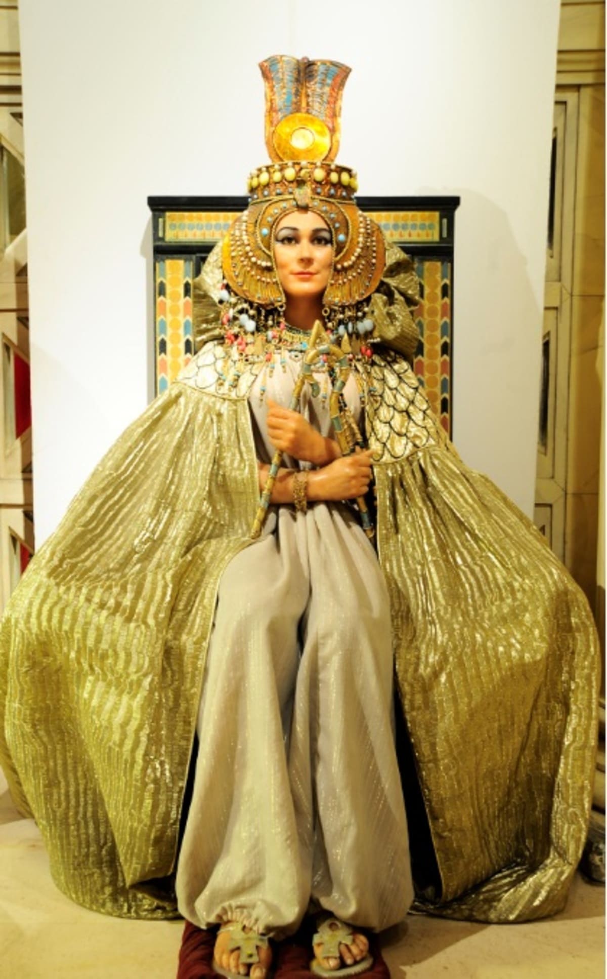Cleopatra en el Museo de Cera de Madrid